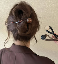 New Twist Hair Clip Plastic Acrylic Bead Imitation Pearl Hairpin Twisted Design Women Hair Accessories - BlissFully