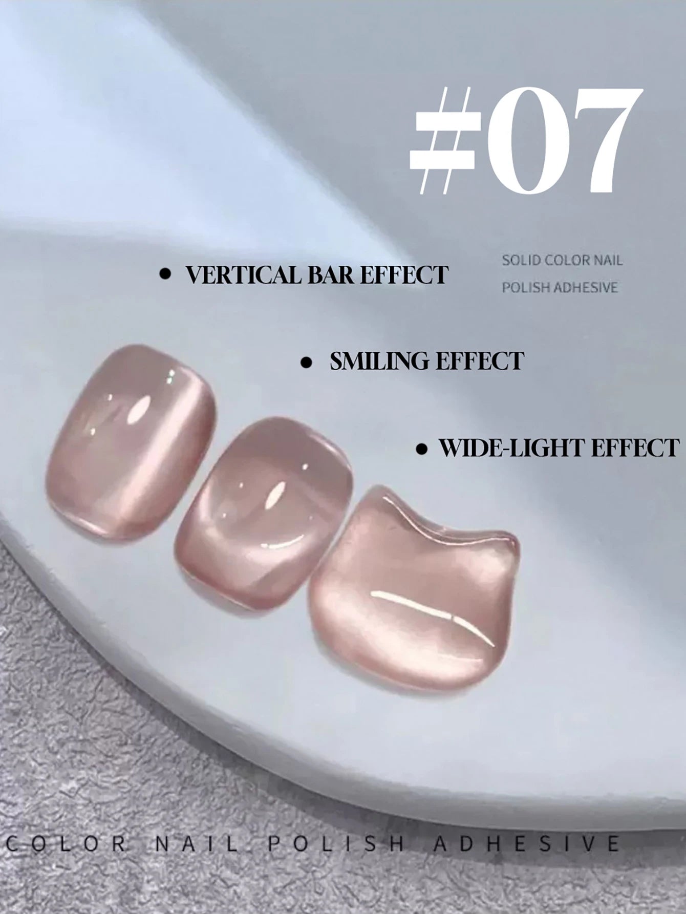 1-21pcs WS Japanese style Sparkling White Gel Nail Polish Fine Sparkling Pink Glitter Cat Eye Nail Gel Nail Art Home DIY