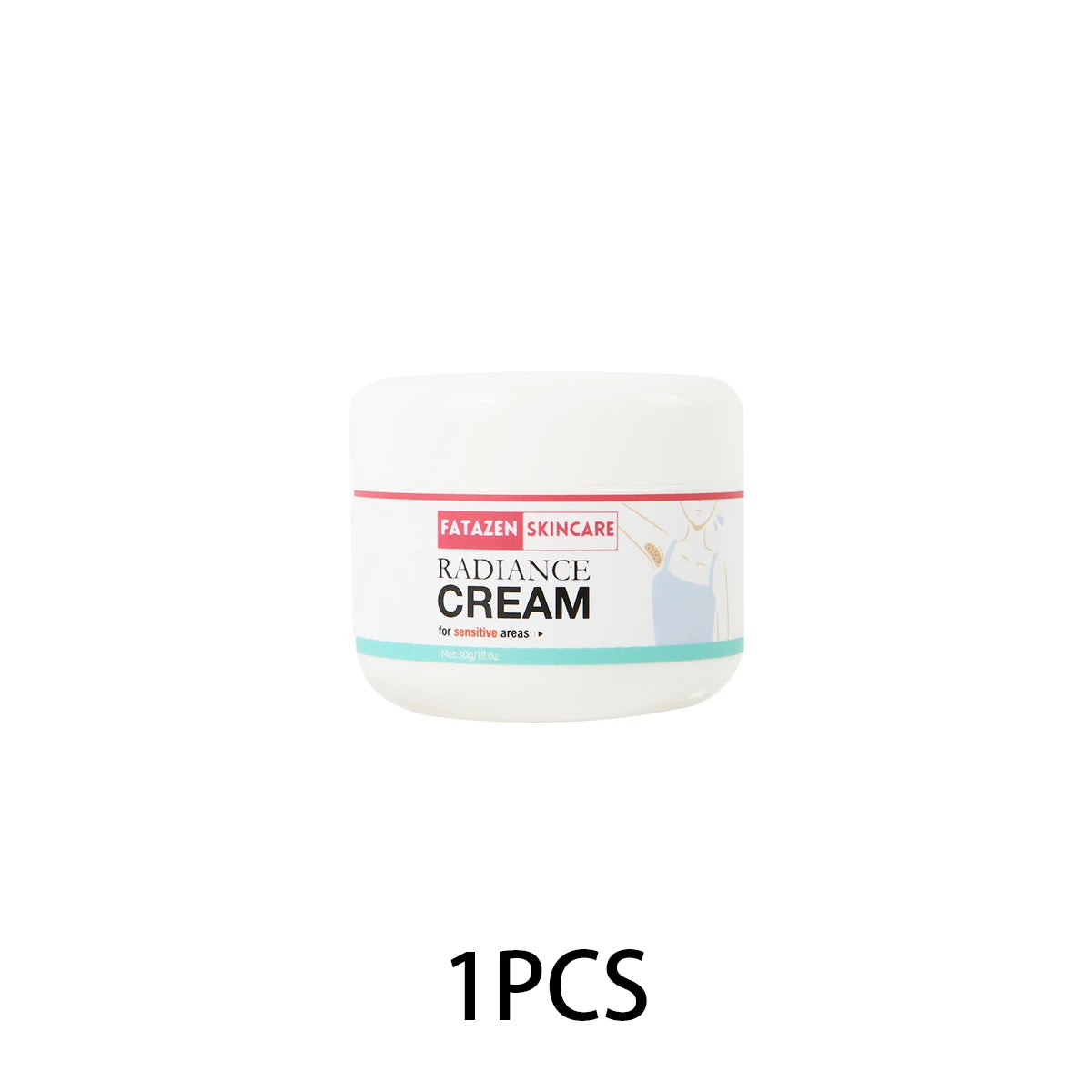 30g/1pcs Underarm Whitening Cream,Enhances Skin Radiance,Dark Spot Fading,Suitable For Inner Thighs,Armpits,Knees And Elbows
