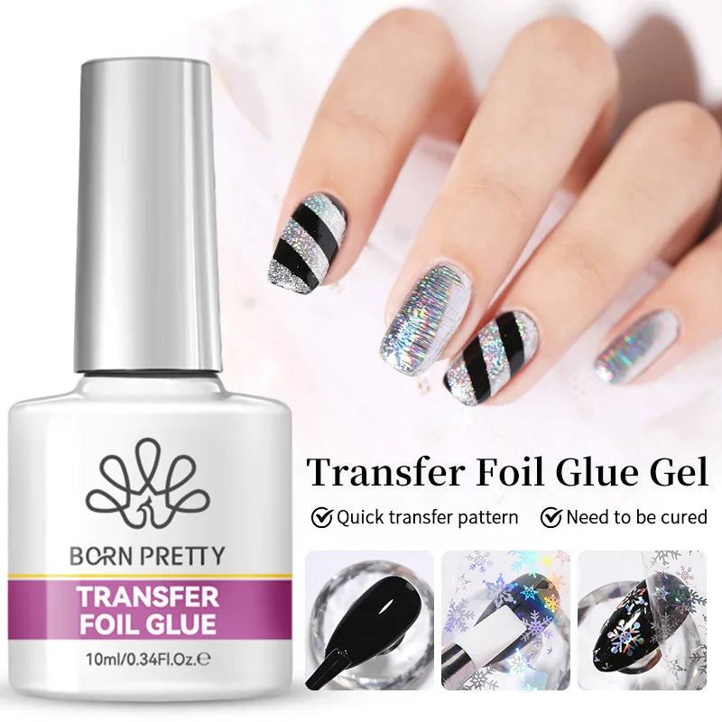 BORN PRETTY 10ml Dark Red Cat Magnetic Gel Nail Polish for Winter Nails DIY Jelly Glass Silver-Light Varnis Semi Permanent