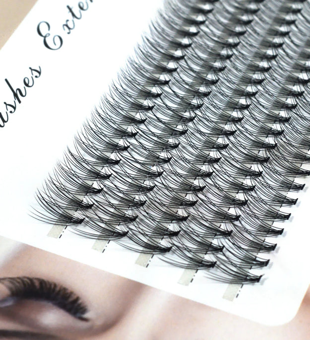 40/30D/20D/10D Mink Super Cluster Eyelash Extension Natural 3D Russian Volume Faux Eyelashes Individual Lashes Makeup Cilia Cili