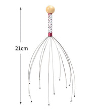 1/2PCS Head Massager Head Scratching Octopus Scalp Non Soul Extractor Divine Tool For Extracting Healthy And Healthy Hair - BlissFully
