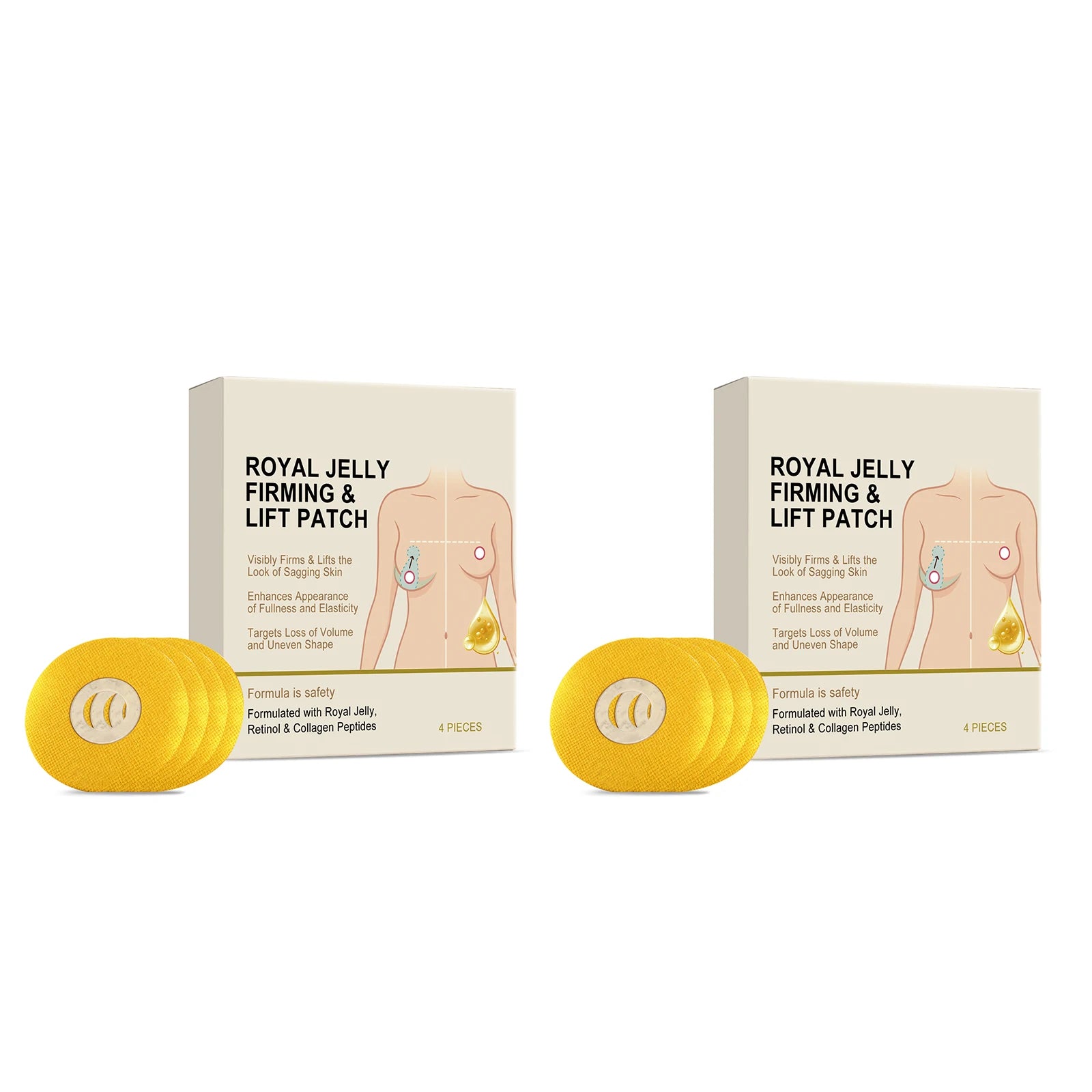 Breast Firming Lifting Patch Plumping Size Up Improve Breast Flat Prevent Sagging Shaping Tighten Bigger Breast Enhancer Patch