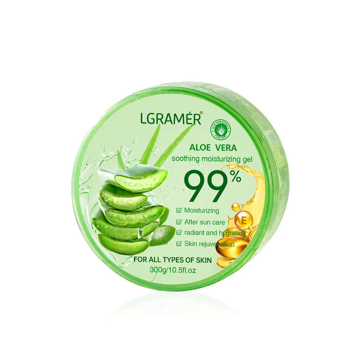 99% Aloe Vera Moisturizing Gel Refreshing Non Sticky Facial Facial Cream Wash Free Deep Nourishing Maintain Skin Face Care Skin - BlissFully