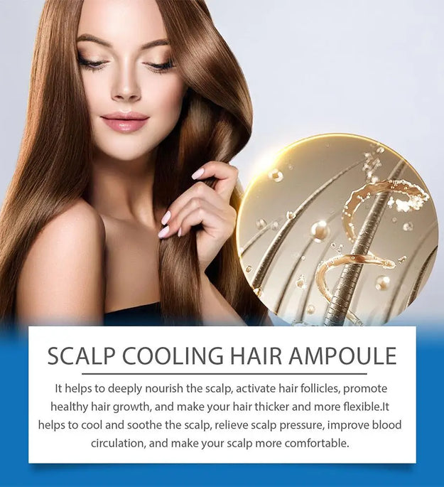 30ml Hair Growth Essence Oil for Hair Care, Scalp Nourishment & Frizz Control 3% Rosemary Hair Serum