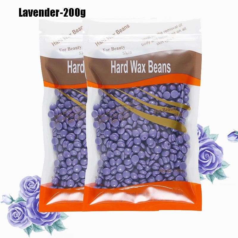 1000g/200g/50g  Hot Wax Hair Removal Depilatory Waxing Wax Beads For Wax Heater Painless for Body Hairs Removal Beans