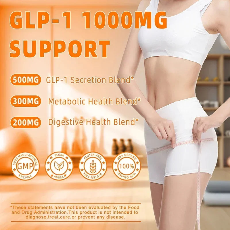 GLP-1 Supplement - Promote Metabolism, Enhance Intestinal Health, Control Appetite, Improve Immune Function, Anti-oxidationSuppl