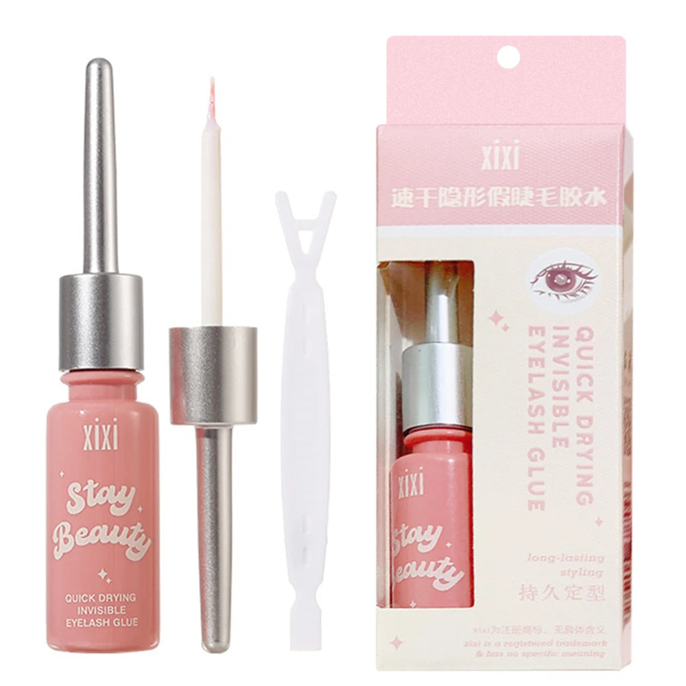 Eyelash Extension Glue Long Lasting Makeup Lashes Extension Glue for Eyelashes Waterproof Fast Dry Transparent Eye Lash Glue