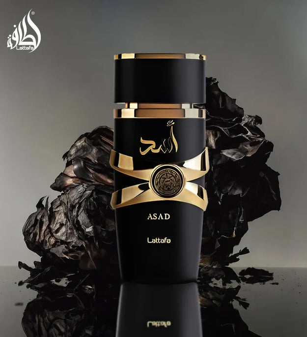 Lattafa Perfumes Asad for Unisex Eau De Parfum Spray 3.4 Ounce